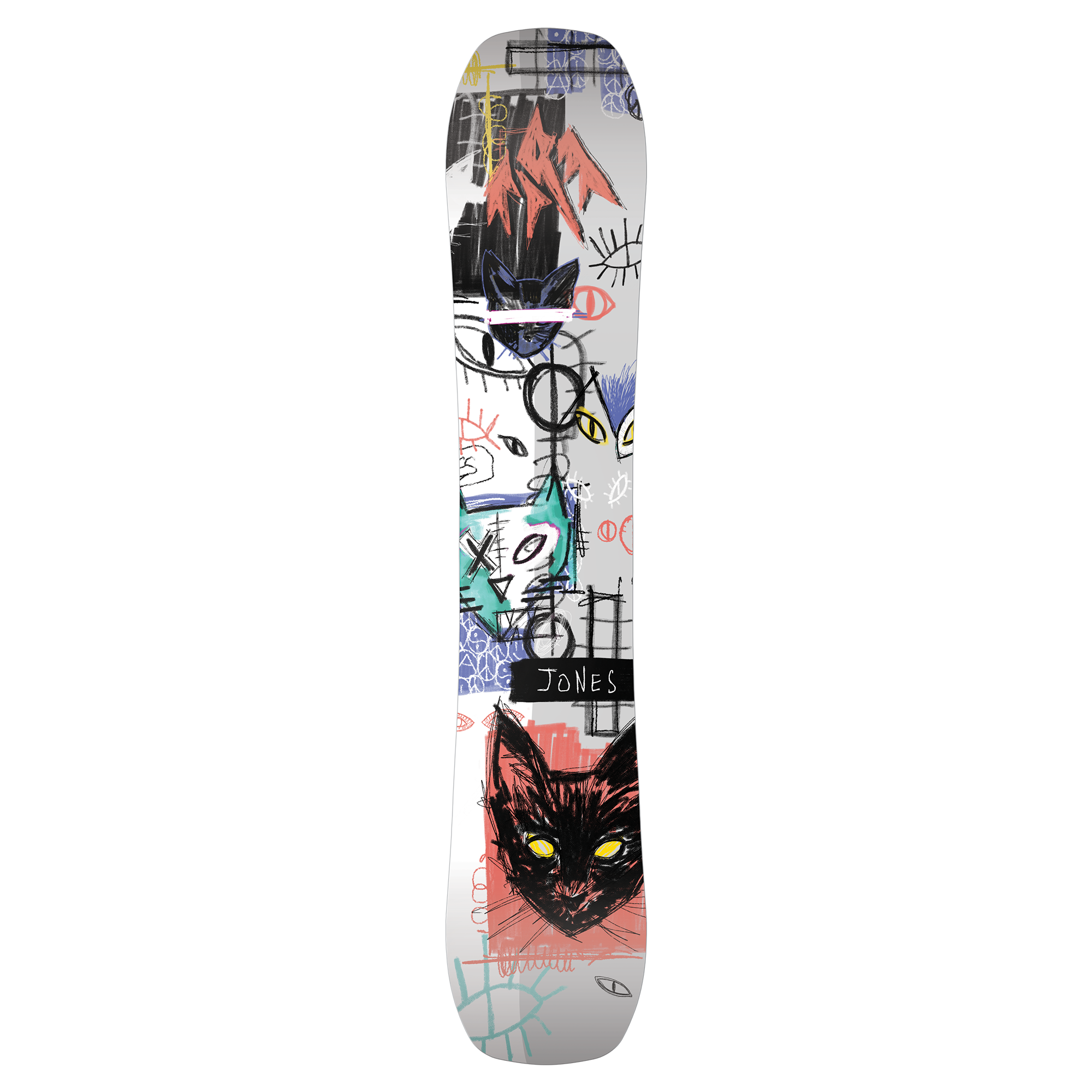 Snowboard JONES AIRHEART 2.0 2025- Alleydesigns- Snow Alley