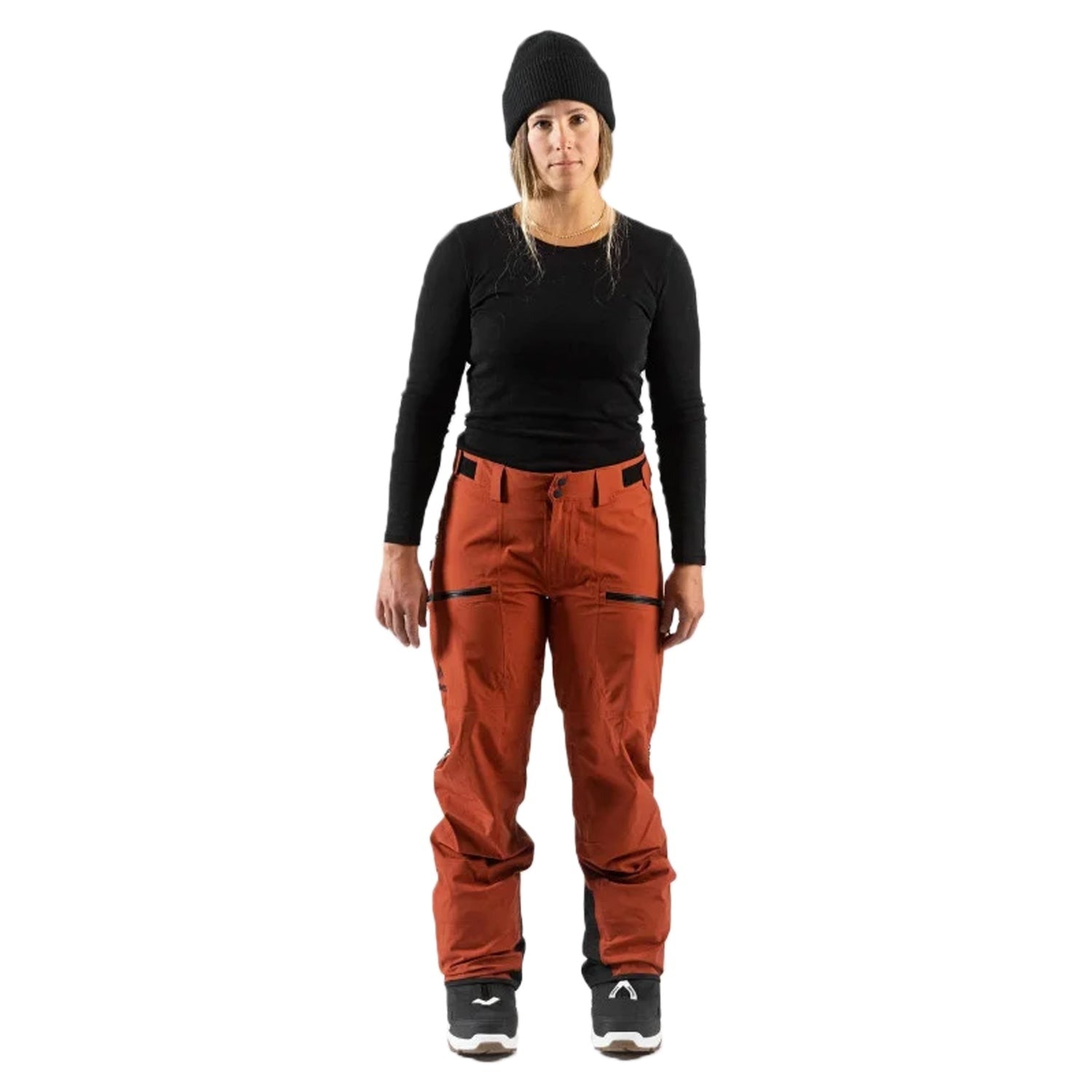 JONES Shralpinist Stretch Snow Pant - Women- Obsidian Red