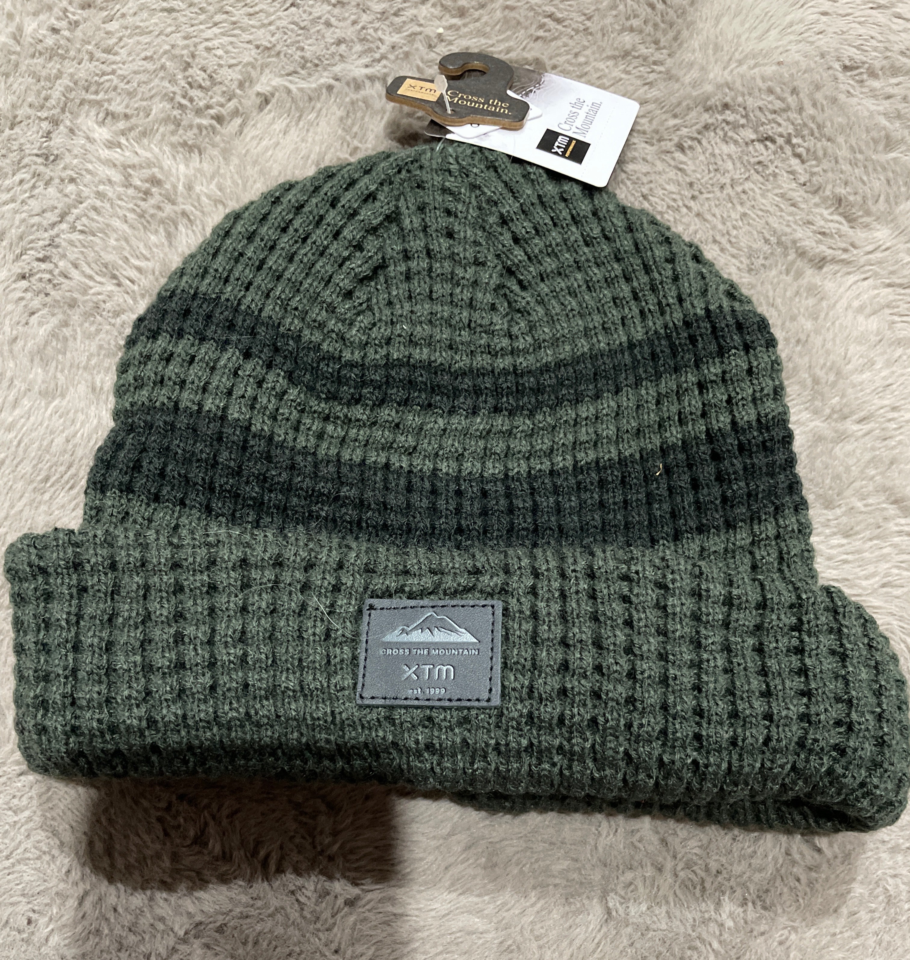 XTM Crevasse Mens Roll-Up Knit Beanie