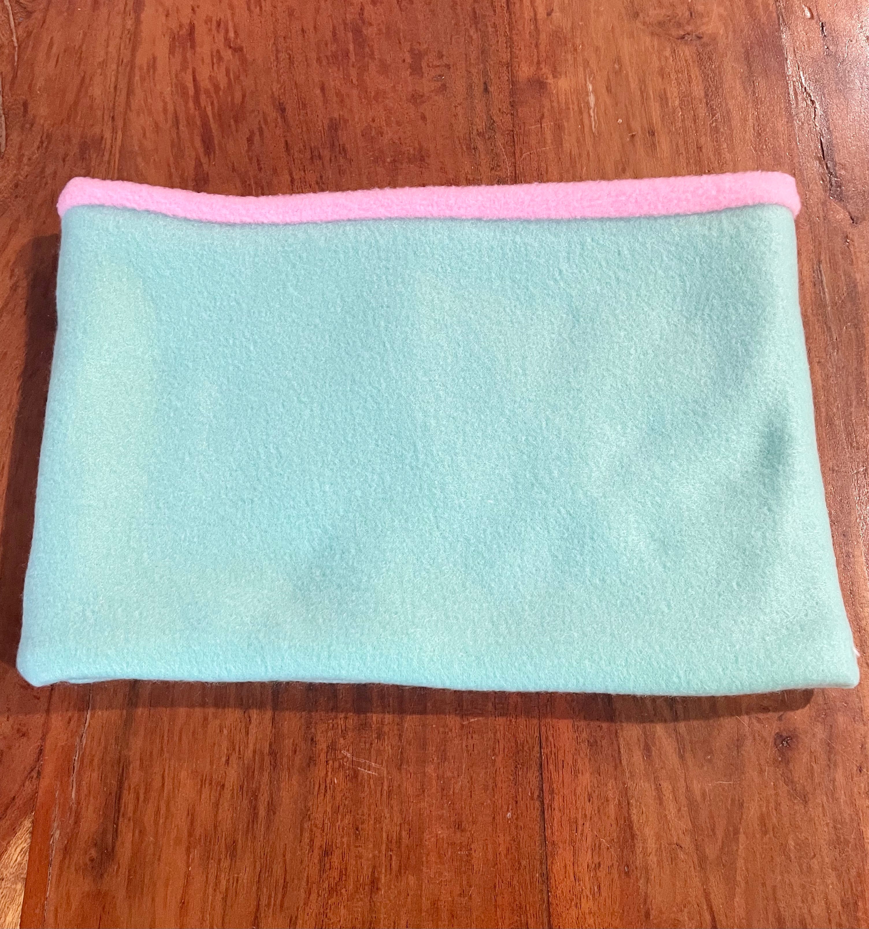 Neck Warmer Fleece- Handmade- Pinks