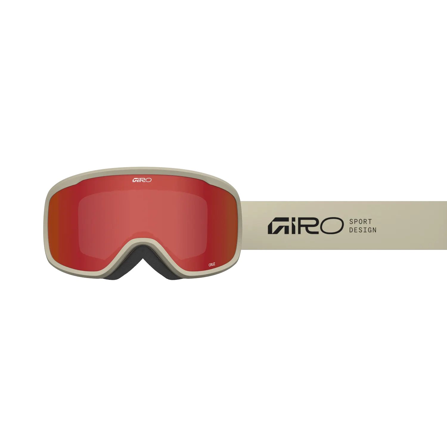 Snow Goggles CRUZ GIRO Stacked Stone/ Amber Scarlet