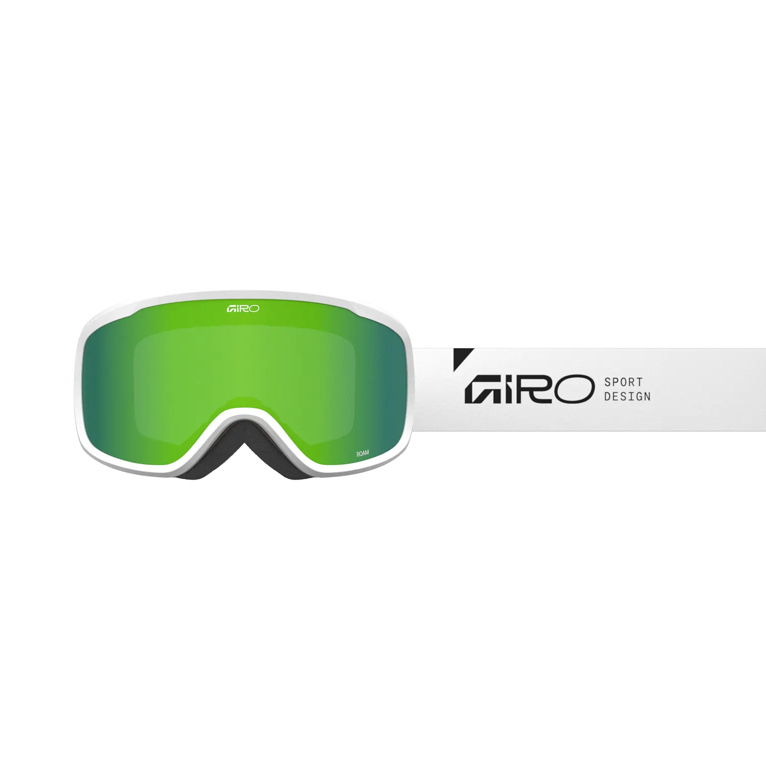 Snow Goggles ROAM GIRO Stacked White + Loden Green + Yellow (2 x lenses)