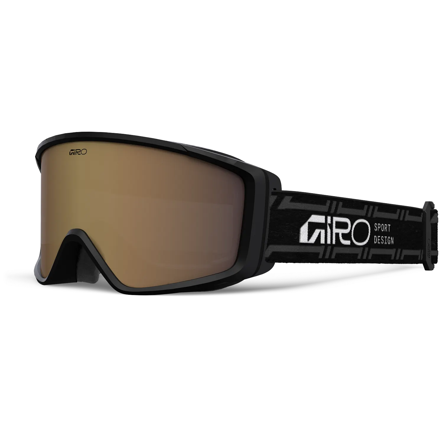 Snow Goggles GIRO INDEX 2.0 AR40 Stacked Black/ Amber Rose 40