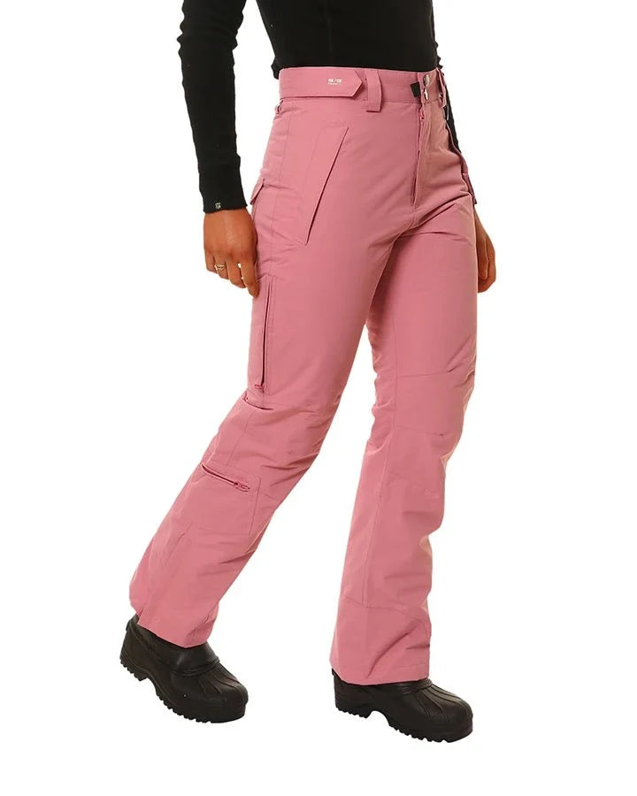 Snow Ski Pant XTM Smooch II Ladies, Fog, Pink, Soft Rose