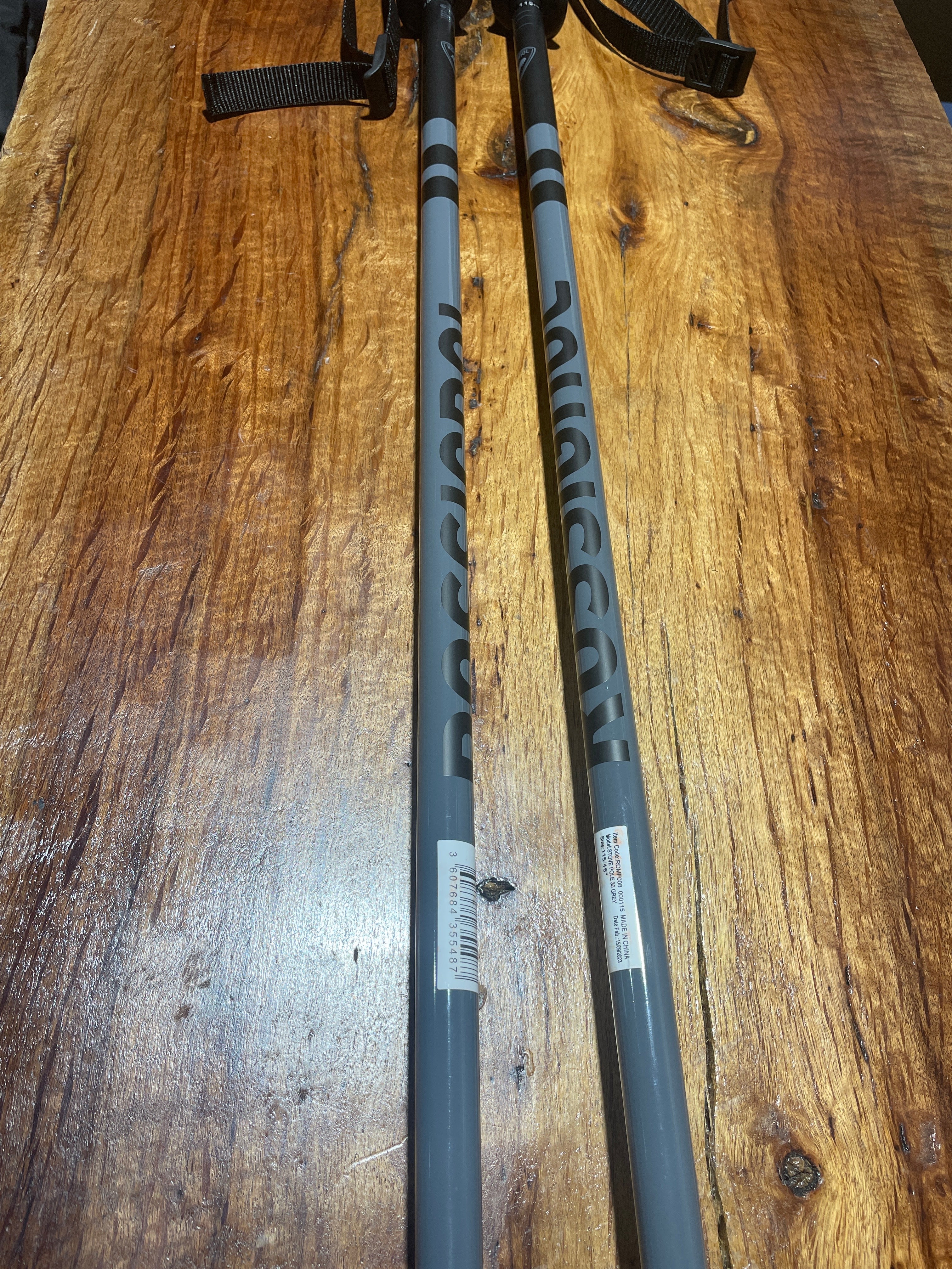 Ski Poles ROSSIGNOL Grey