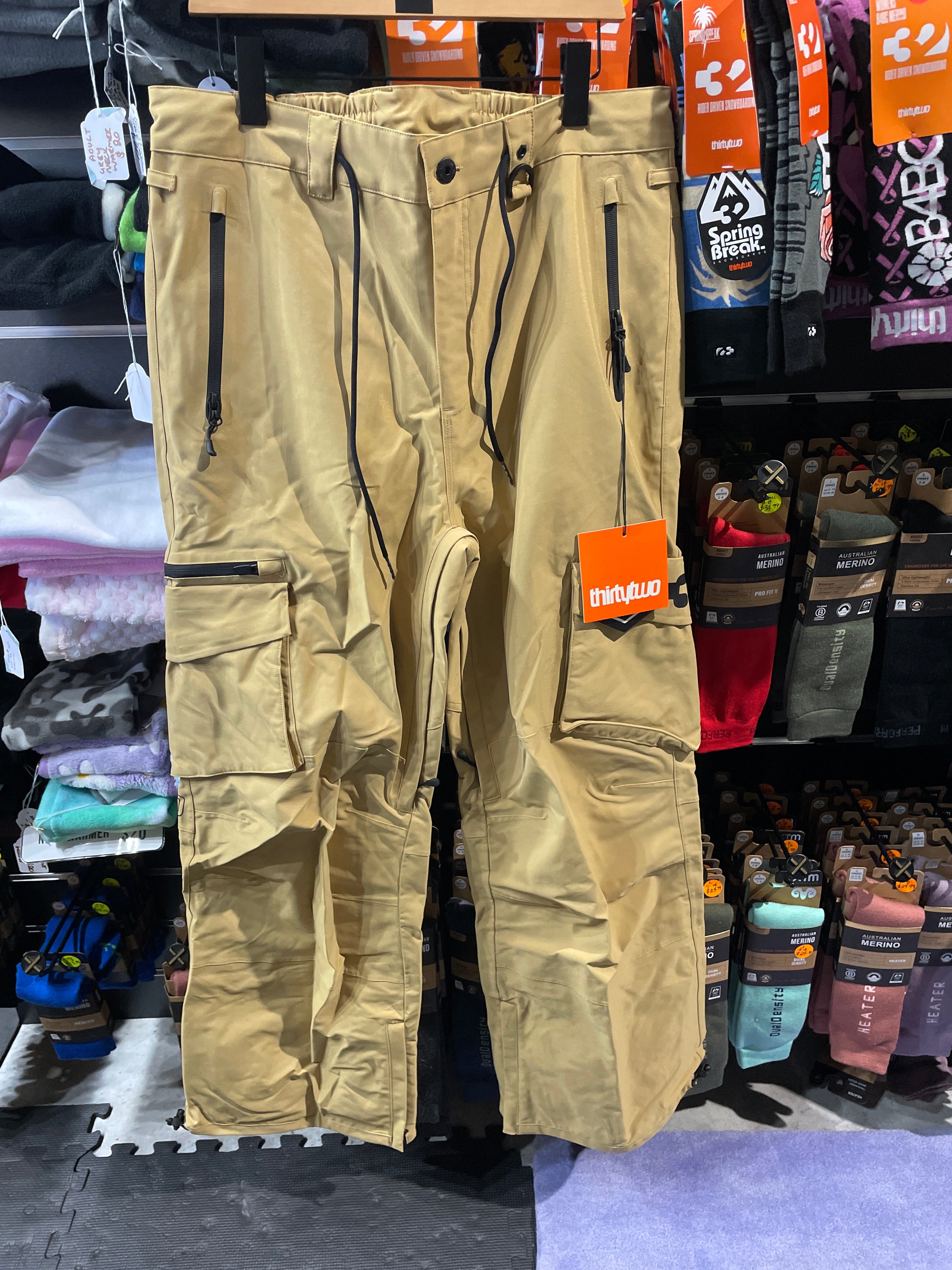 Snow Pants THIRTYTWO Blahzay Cargo-Khaki 2025