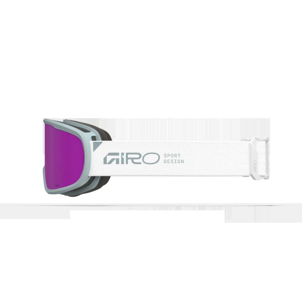 Snow Goggles ROAM GIRO Stacked White Sky Blue + Amber pink +Yellow (2X LENSE)