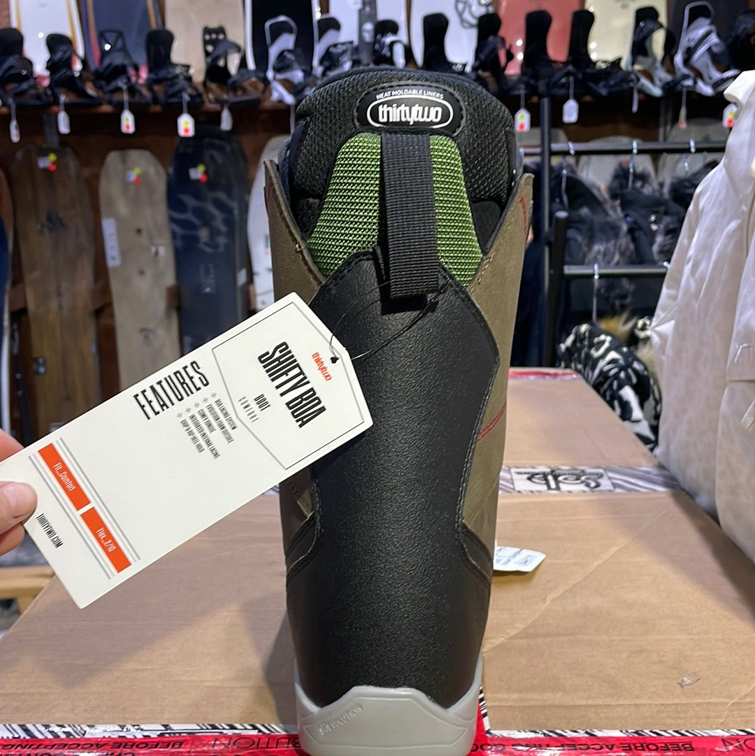 Snowboard Boots THIRTYTWO SHIFTY Boa, Mens- Brown