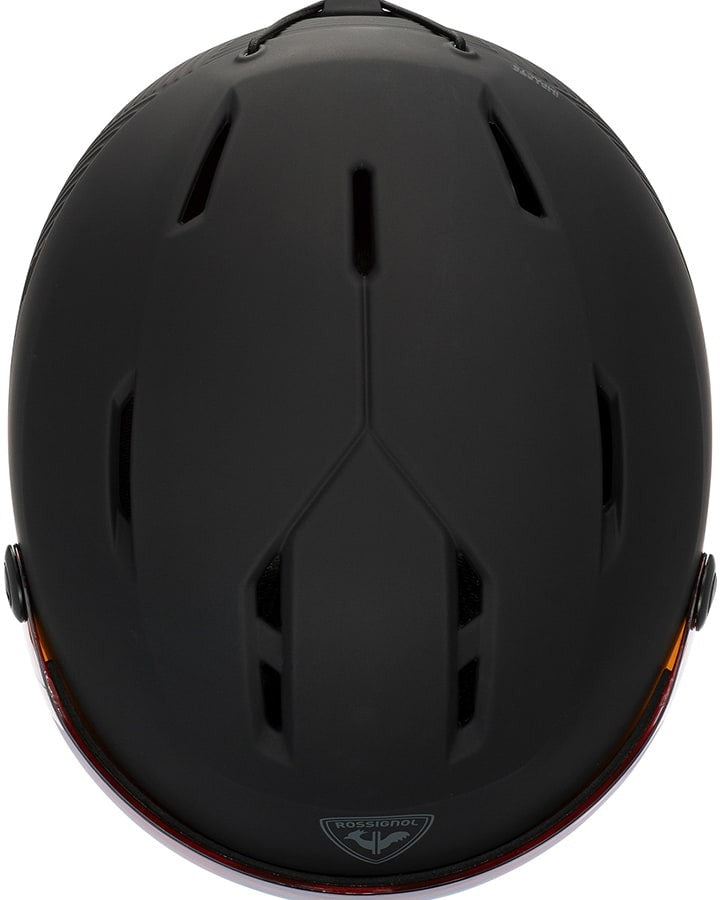 Snow Helmet ROSSIGNOL FIT VISOR IMPACTS HELMET- Black