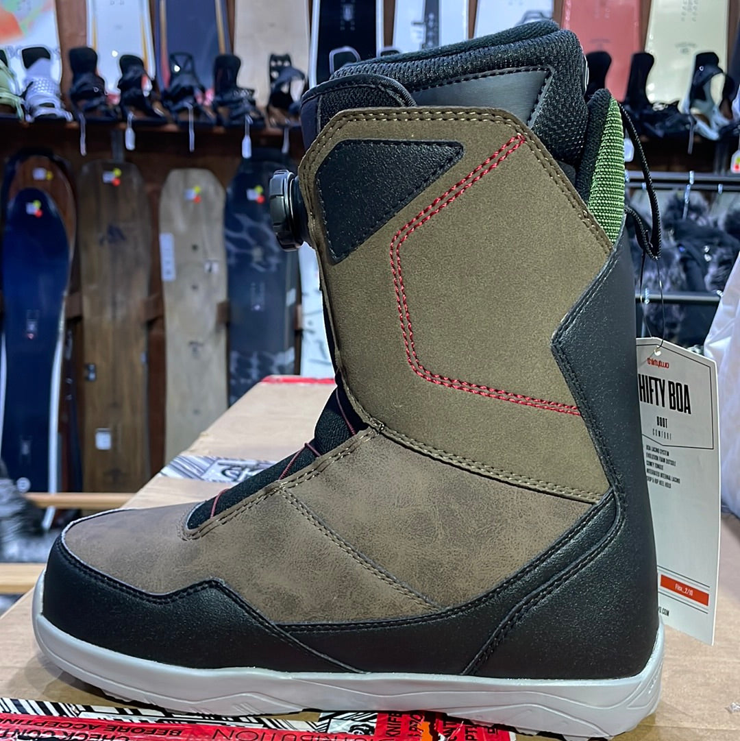 Snowboard Boots THIRTYTWO SHIFTY Boa, Mens- Brown