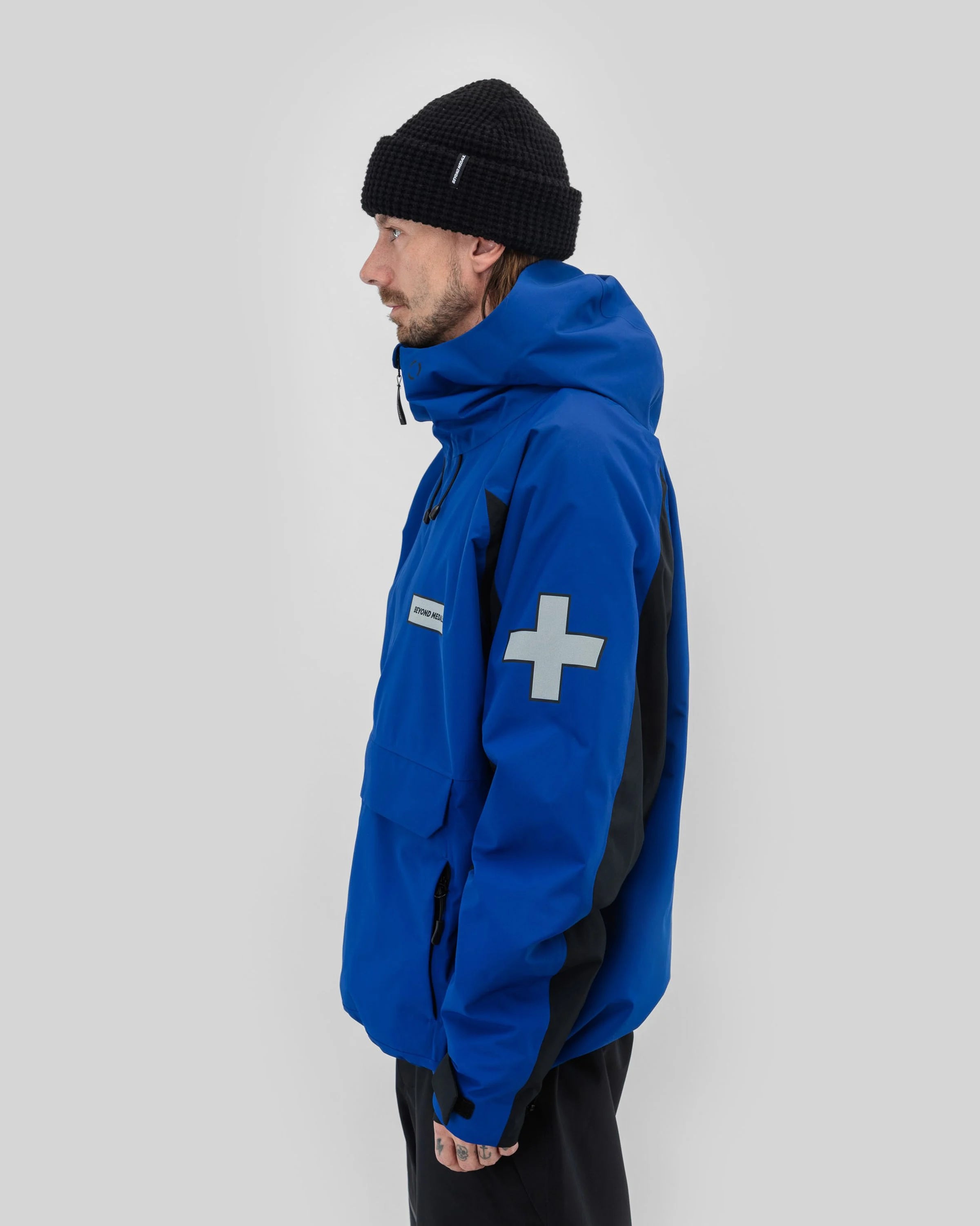 Beyond Medals Retro Anorak 2L- Blue