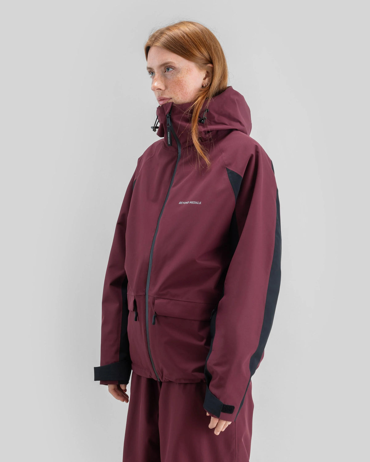 Beyond Medals Nostalgia Unisex Jacket - Dark Red