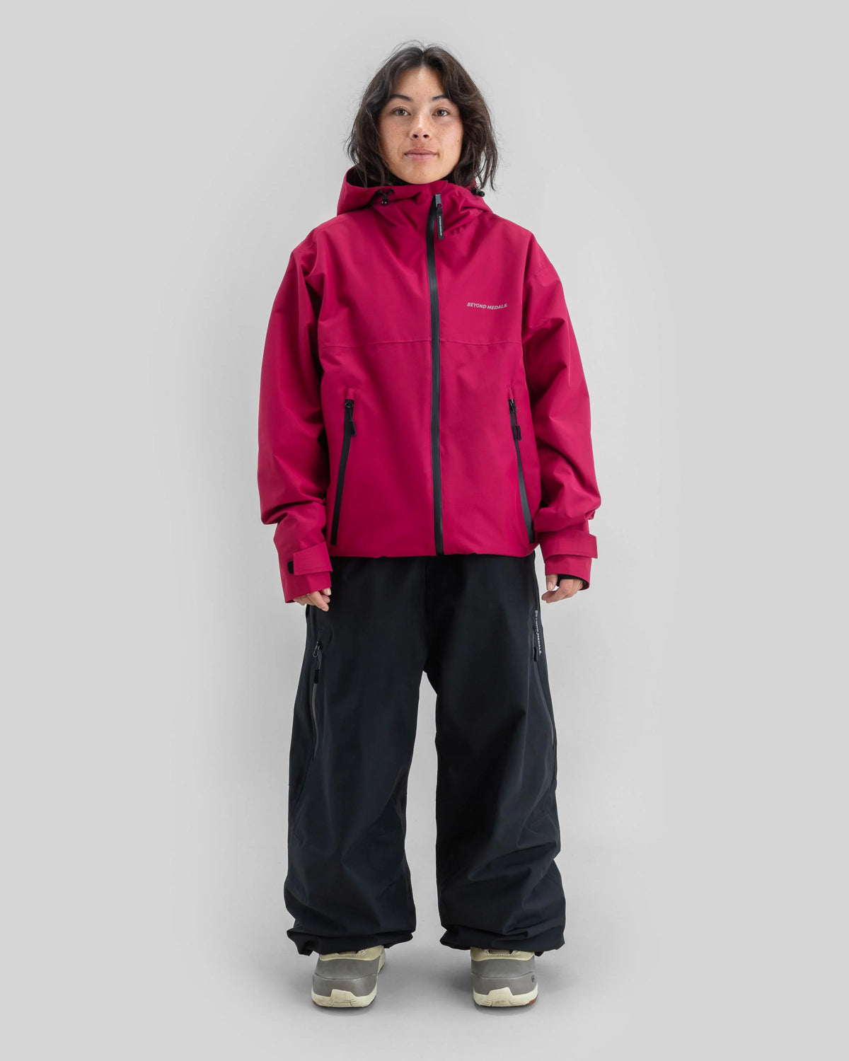 Beyond Medals Unisex Park Jacket - Raspberry