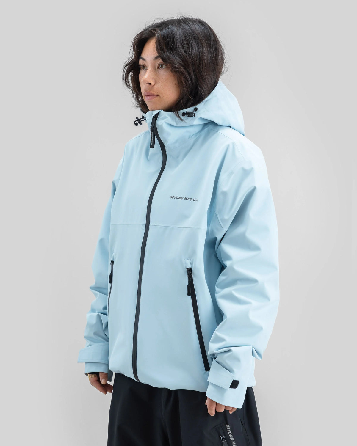 Beyond Medals Unisex Park Jacket - Light Blue