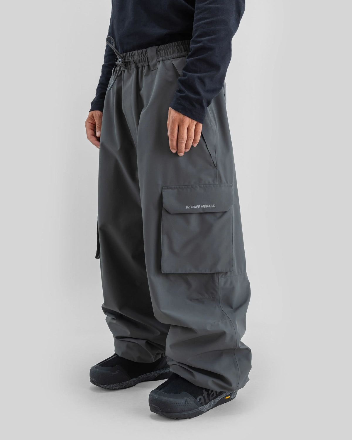 Beyond Medals Unisex Park Pants Cargo -Grey