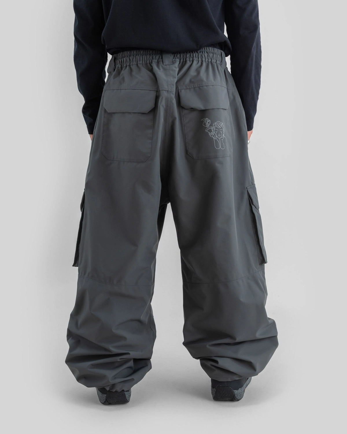 Beyond Medals Unisex Park Pants Cargo -Grey