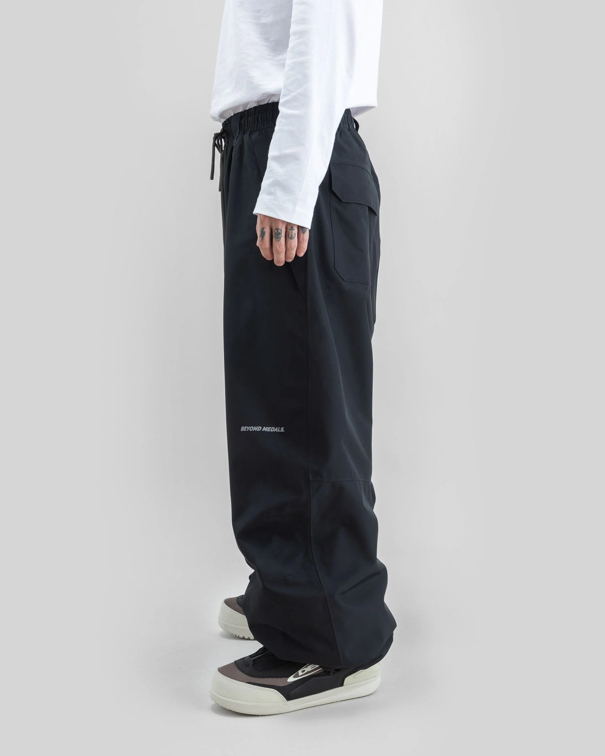 Beyond Medals Unisex Park Pants -Black
