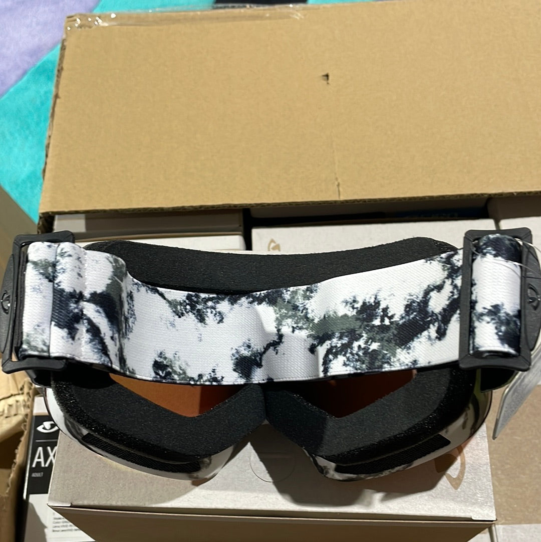 Snow Goggles AXIS GIRO Dark White Matter, Vivid Ember/ Vivid Infrared ( 2 x lenses)