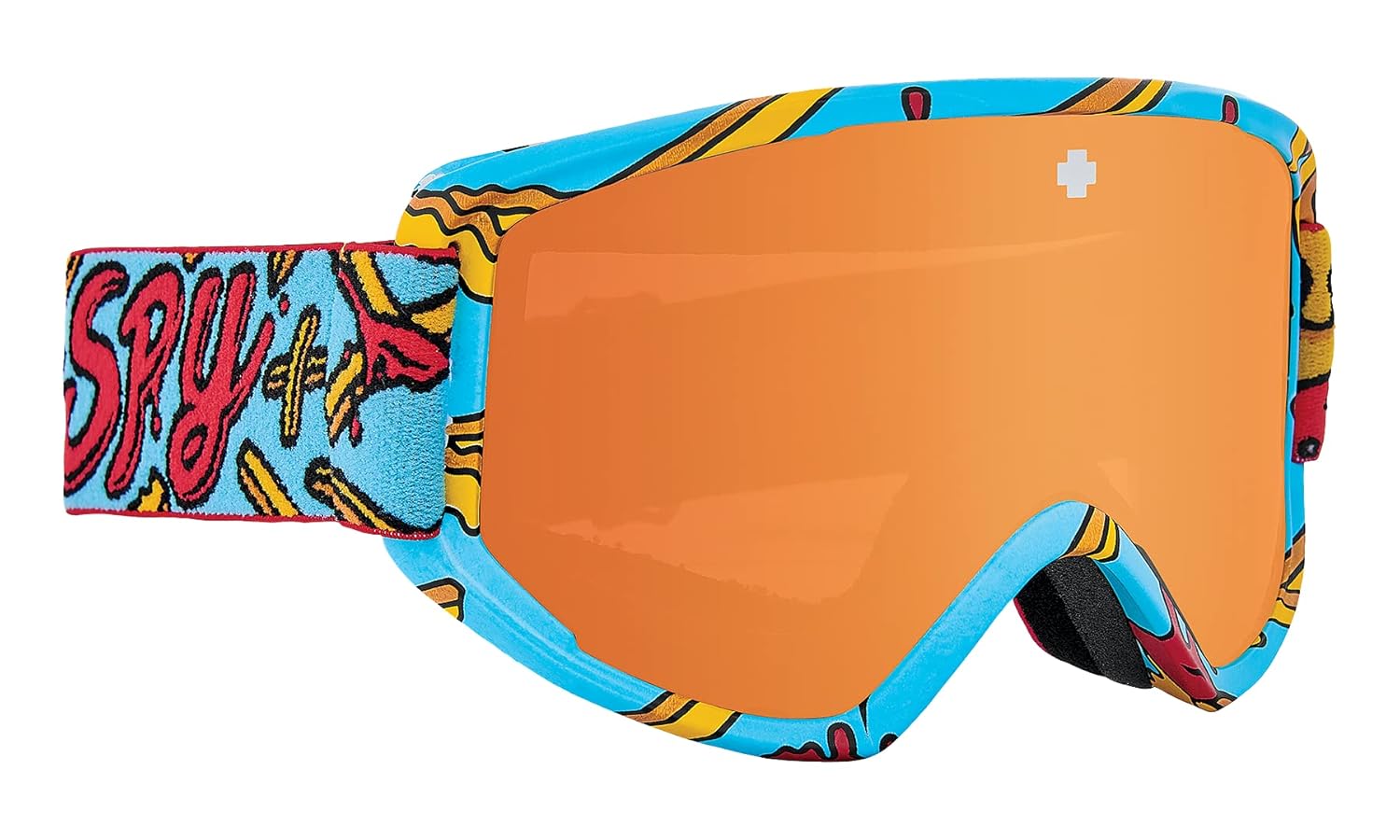 Snow Goggles SPY CRUSHER Elite Jr - Pizza French Fries LL Persimmon