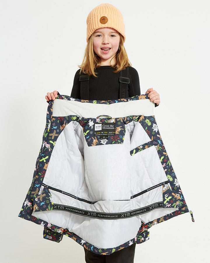 XTM Yama Kids Snow Jacket 2-6 years-Woodland Navy