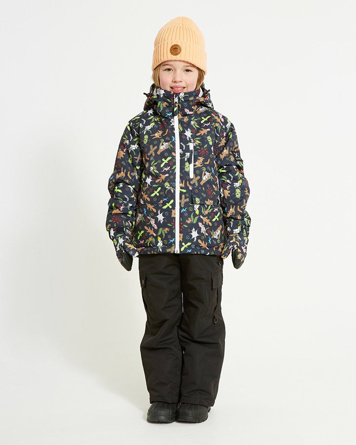XTM Yama Kids Snow Jacket 2-6 years-Woodland Navy