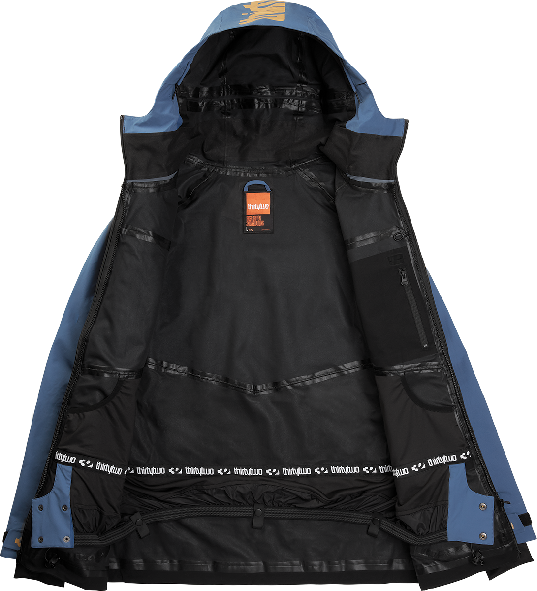 Snow Jacket THIRTYTWO TM Mens Jacket - Blue & Black