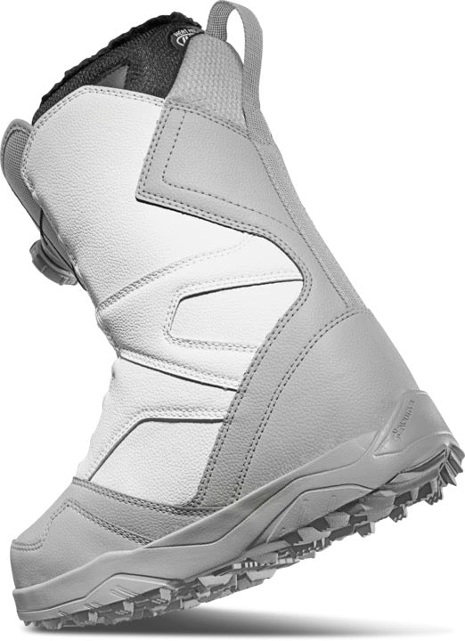 Snowboard Boots THIRTYTWO STW Double Boa, Womens-Grey & White