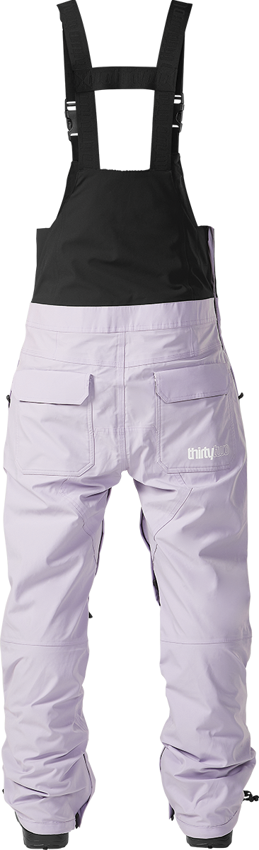 Snow Bib & Brace THIRTYTWO Basement Bib Womens -Lavender