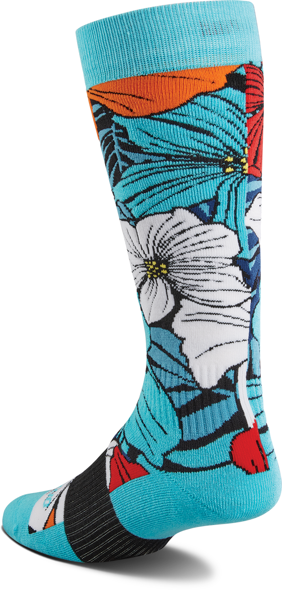 Snow Socks THIRTYTWO WOMENS DOUBLE Sock- Floral