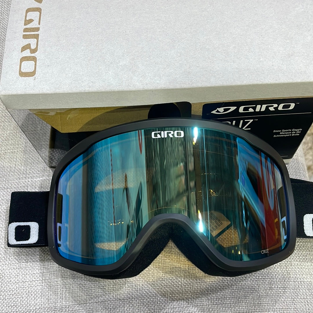 Snow Goggles CRUZ GIRO Black Wordmark/ Yellow Boost
