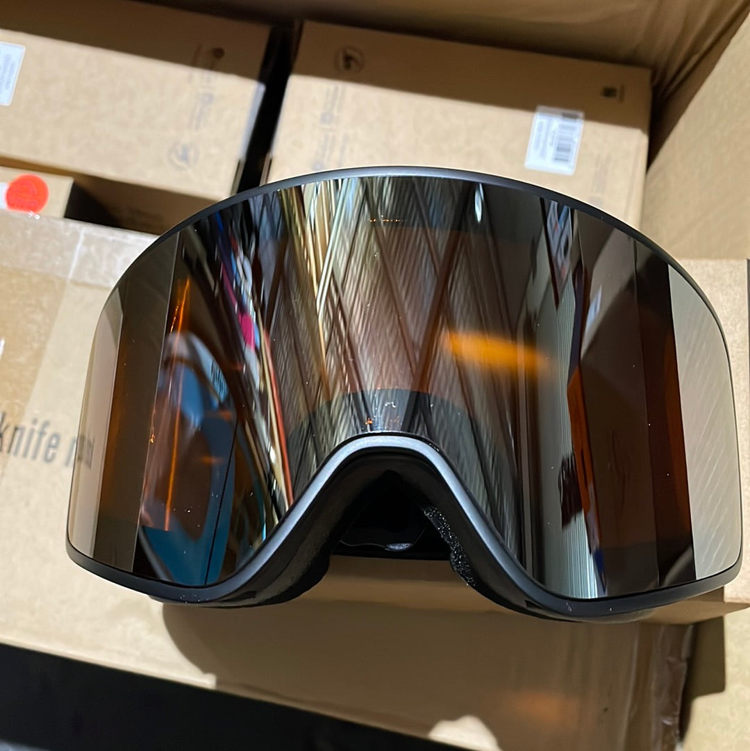 Snow Goggles XTM Zephyr Adults Ski Goggles- Black