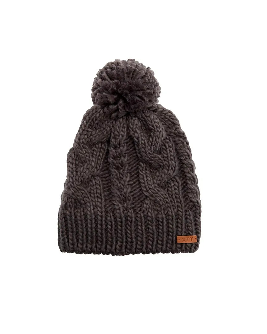 XTM Snow Beanie Crystal Womens- Grey Marle
