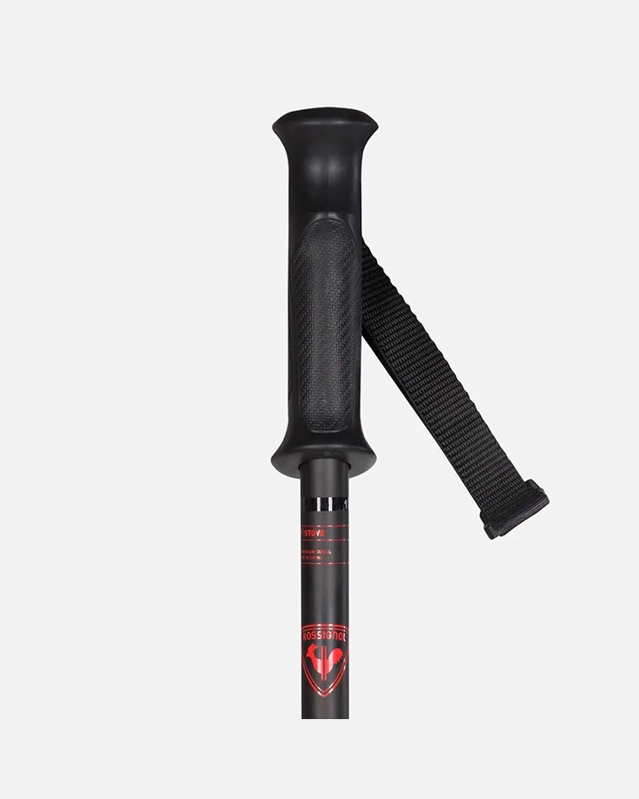 Ski Poles ROSSIGNOL Red & Black