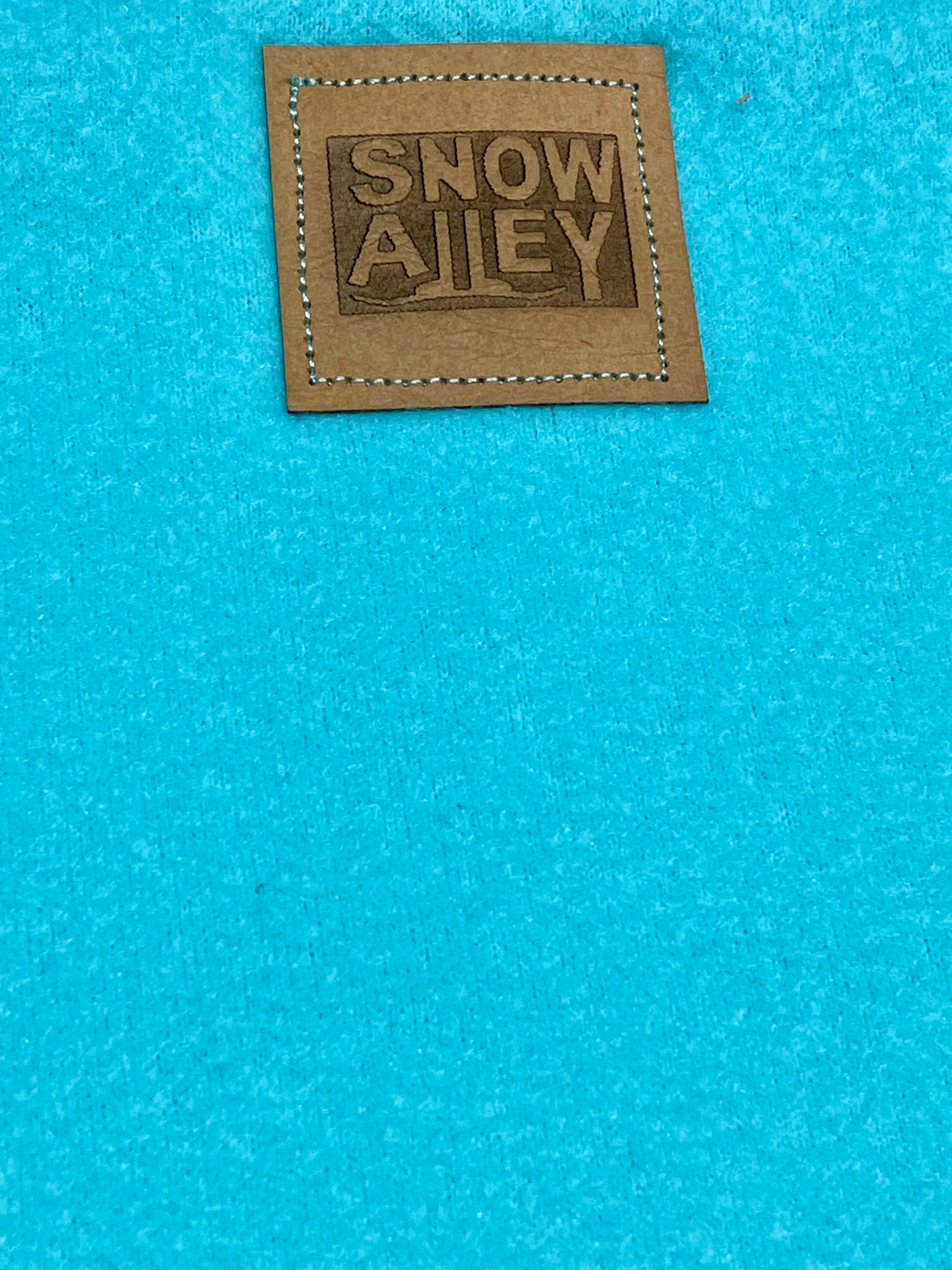 Neck Warmer Fleece- Handmade - Teals