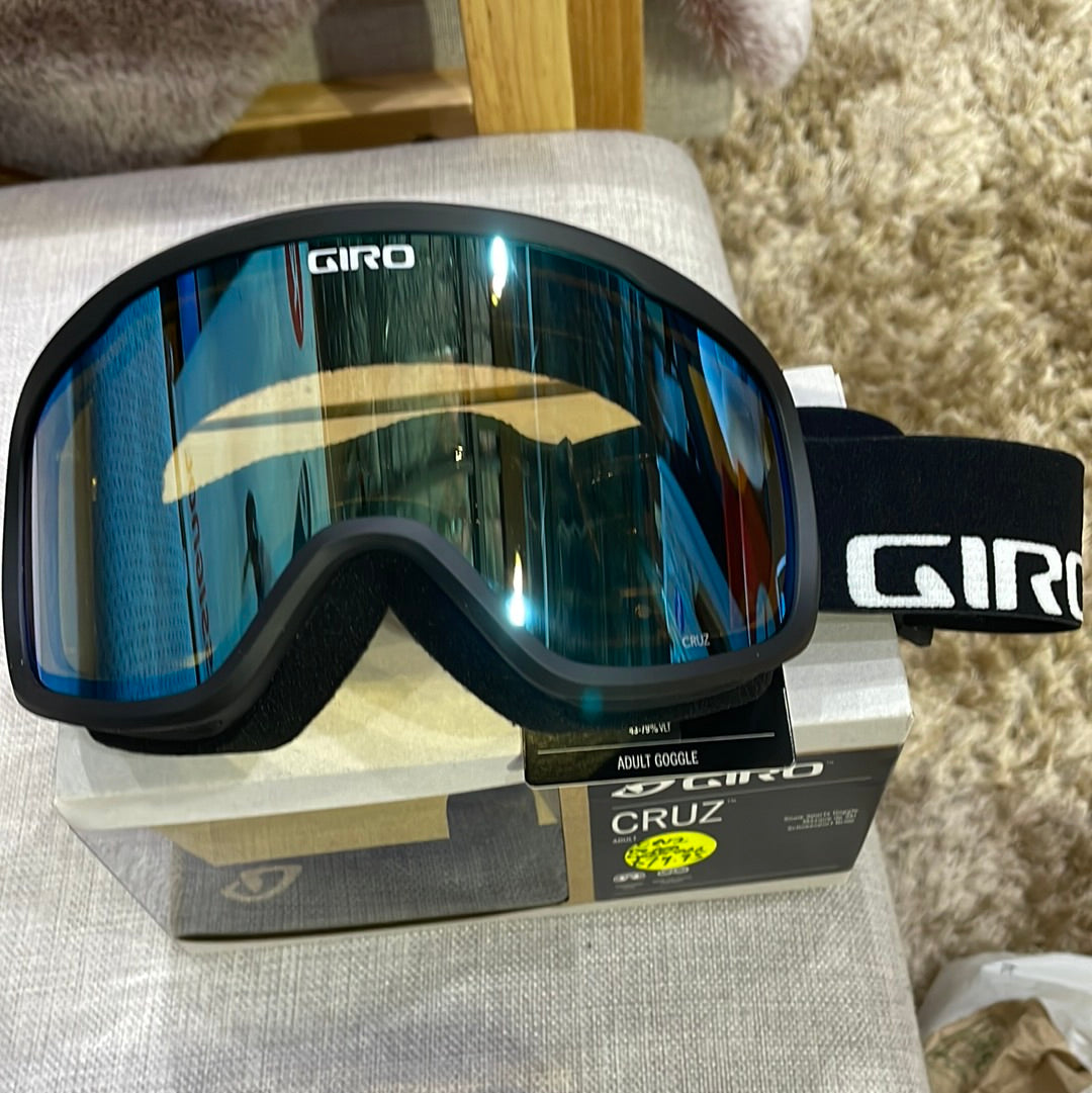 Snow Goggles CRUZ GIRO Black Wordmark/ Yellow Boost