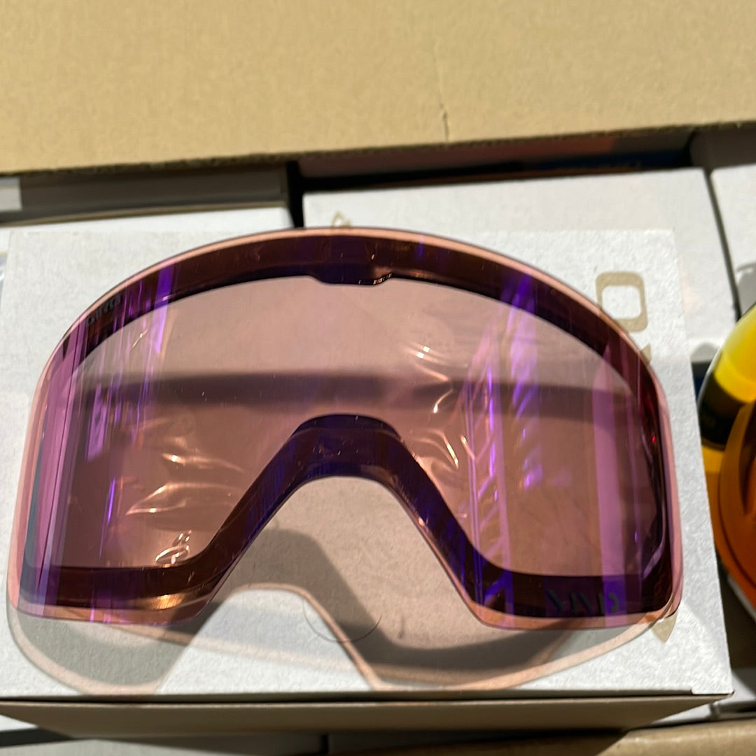 Snow Goggles AXIS GIRO Dark White Matter, Vivid Ember/ Vivid Infrared ( 2 x lenses)