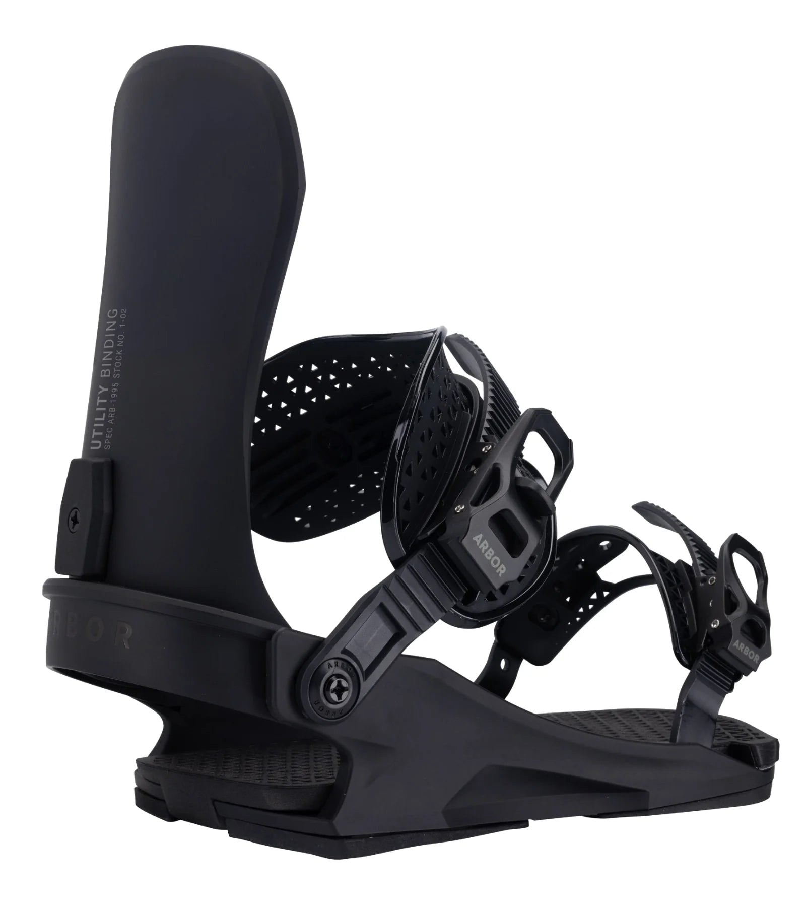 Snowboard Bindings ARBOR 2027 Utility - Black