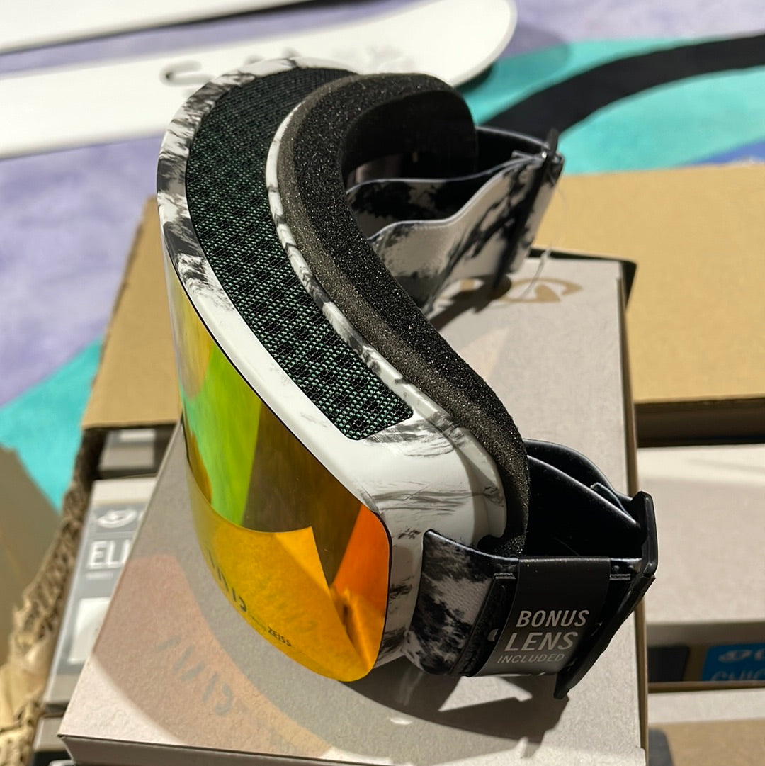 Snow Goggles AXIS GIRO Dark White Matter, Vivid Ember/ Vivid Infrared ( 2 x lenses)