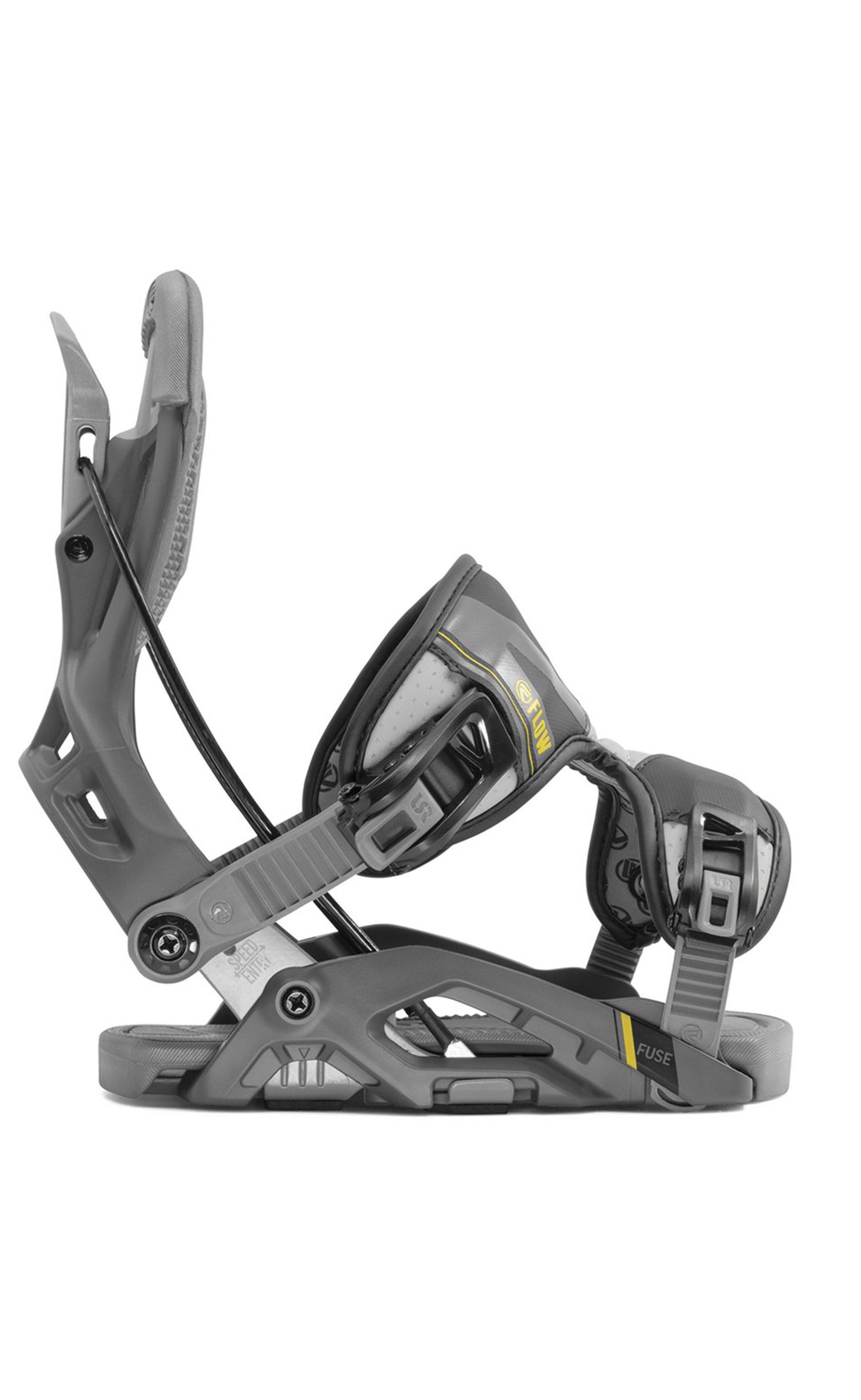 SNOWBOARD BINDINGS FLOW FUSE SPACE GREY OR BLACK - Alleydesigns  Pty Ltd                                             ABN: 44165571264