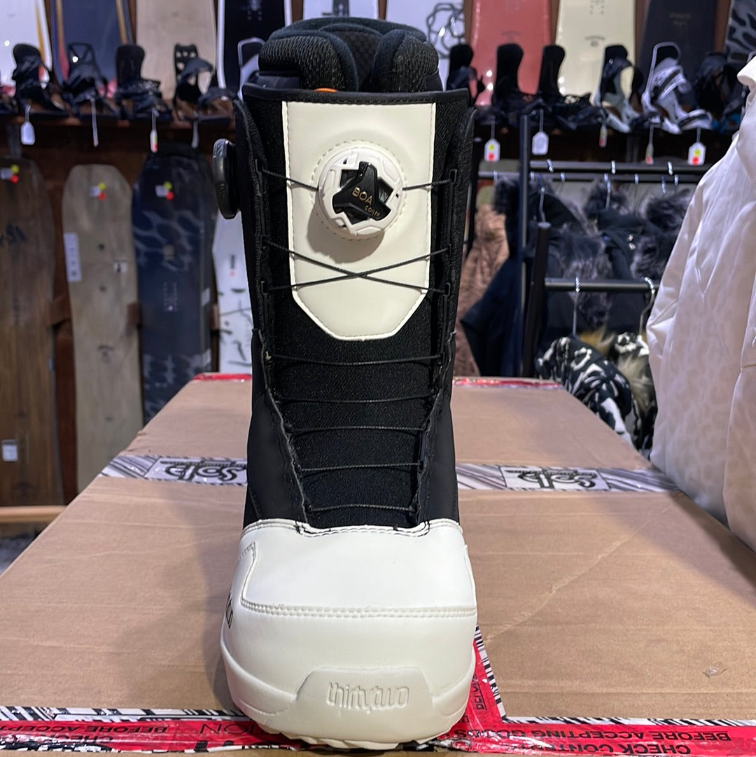Snowboard Boots THIRTYTWO STW Double Boa, Mens- Black White