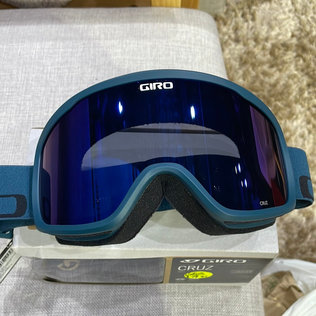 Snow Goggles CRUZ GIRO Harbour Blue / Amber Rose Goggles