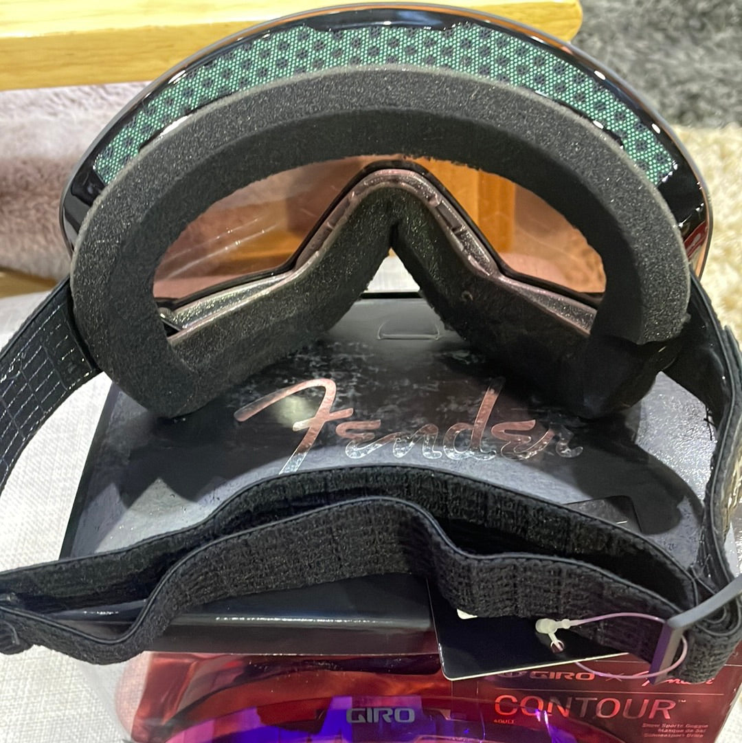 Snow Goggles CONTOUR FENDER Silverburst / Vivid Onyx + Infrared ( 2 x lenses)