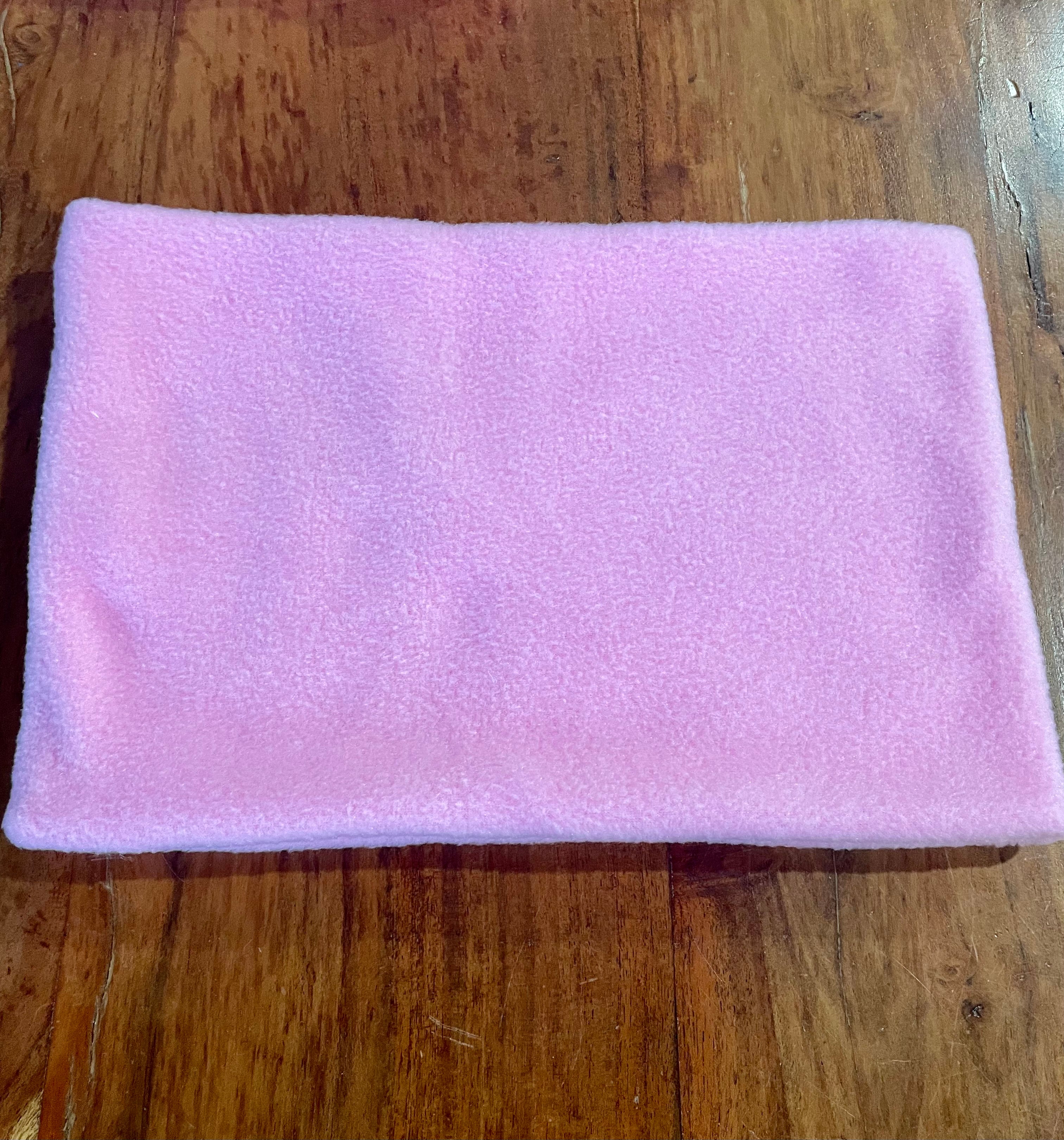 Neck Warmer Fleece- Handmade- Pinks
