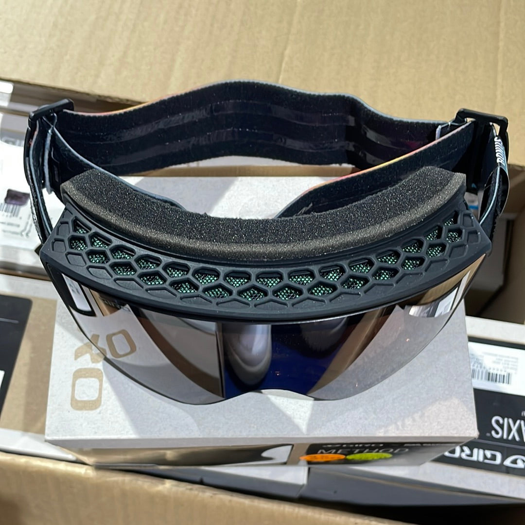 Snow Goggles METHOD GIRO Mad Alchemy / Black Orange Liquid Light /Vivid Onyx / Vivid Smoke (2x lenses))