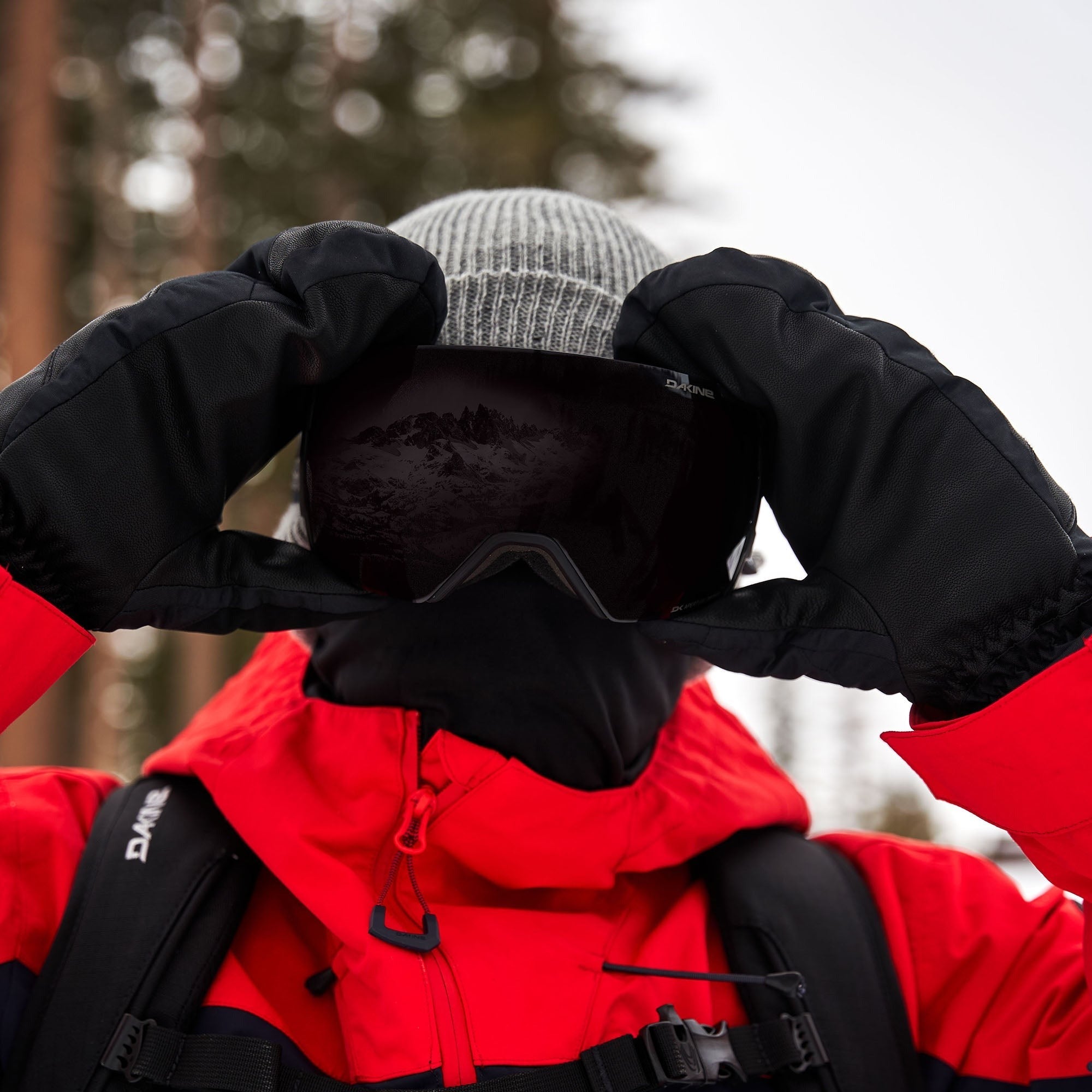 Snow Dakine Domain Snow Goggle Plus Low Bridge- Black/Black/Plus Storm Yellow