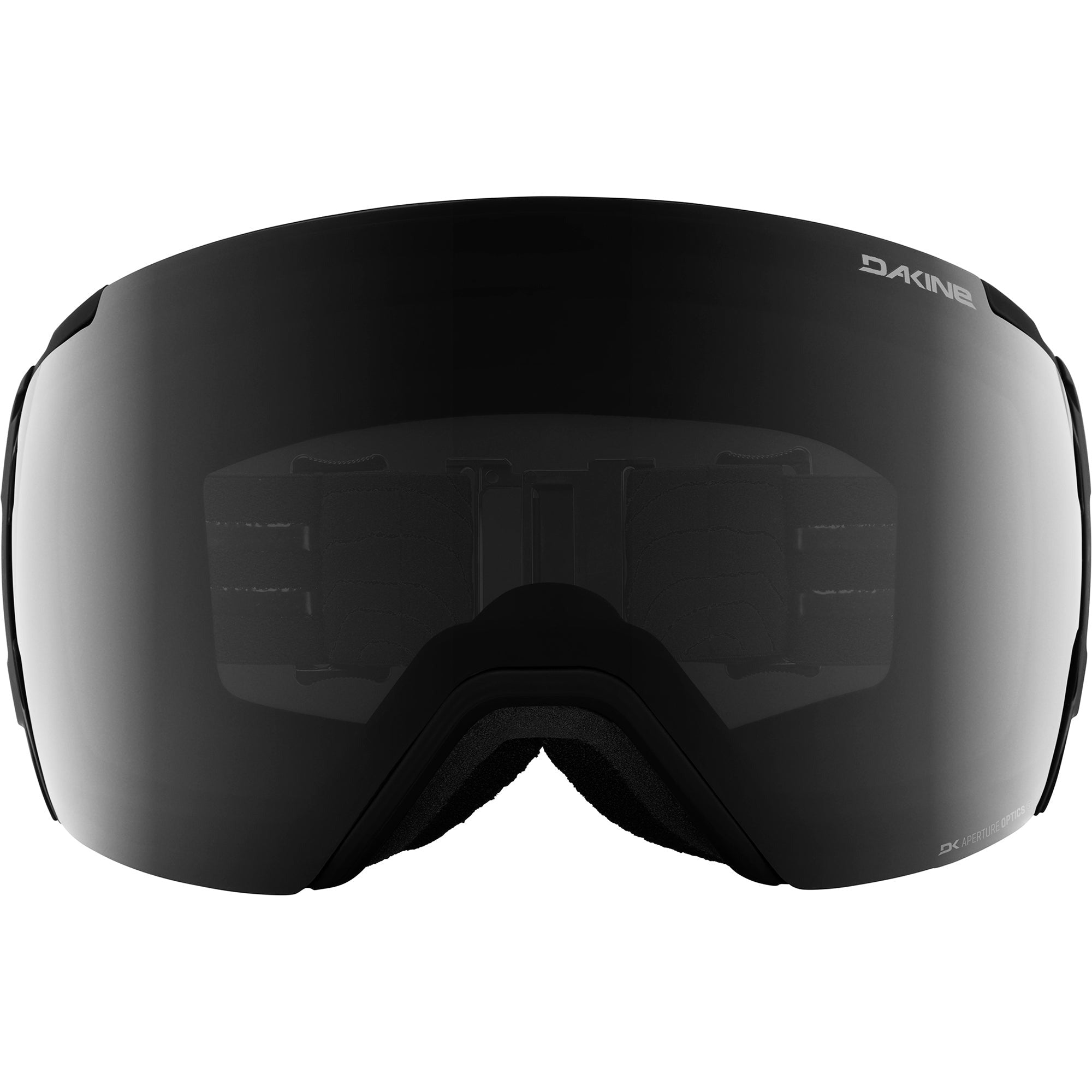 Snow Dakine Domain Snow Goggle Plus Low Bridge- Black/Black/Plus Storm Yellow