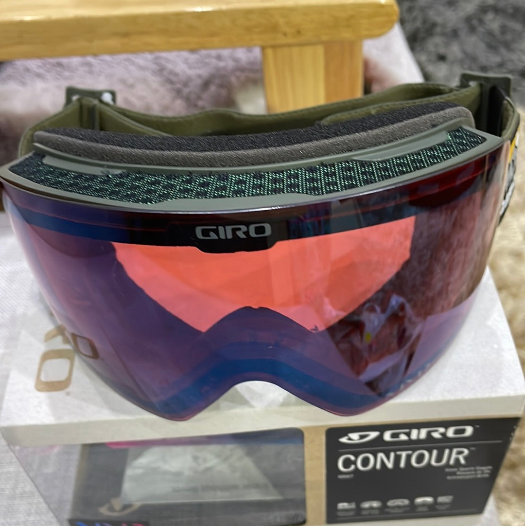 Snow Goggles CONTOUR Trail Green Vista/ Vivid Petrol + Infrared ( 2 x lenses)