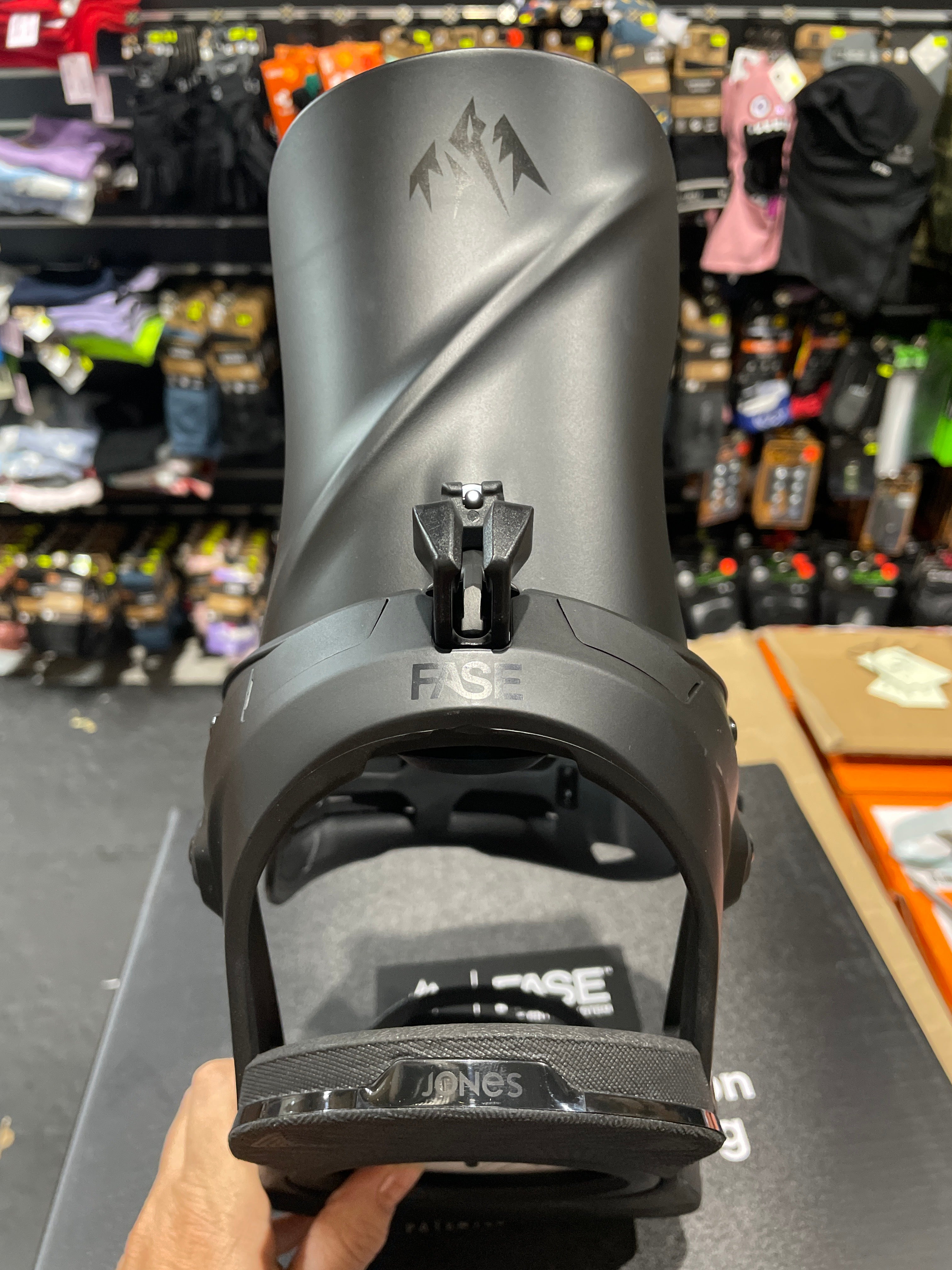 FASE JONES Mercury FASE® Fast Entry Snowboard Bindings 2027 Stealth Black