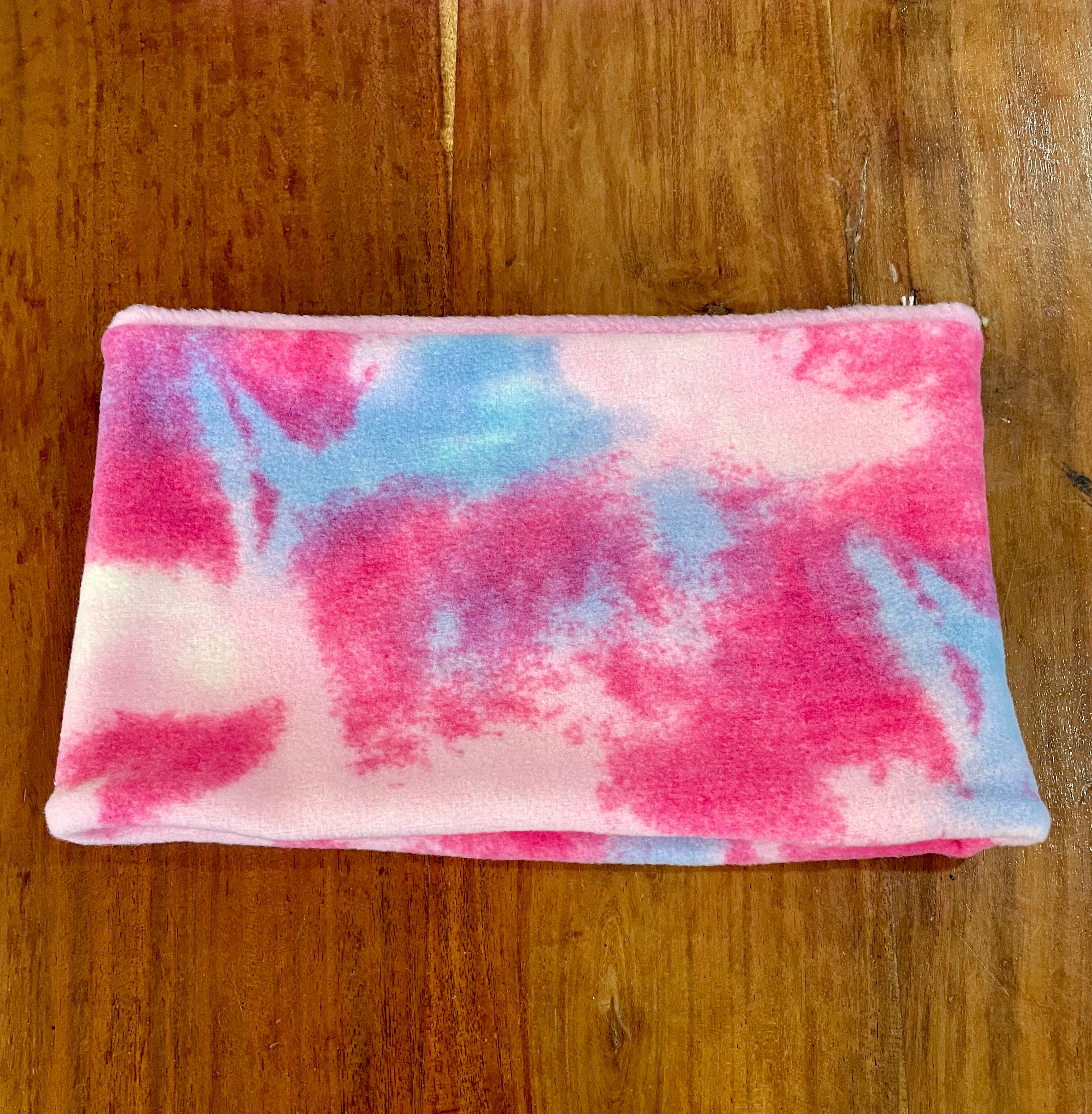 Neck Warmer Fleece- Handmade- Pinks