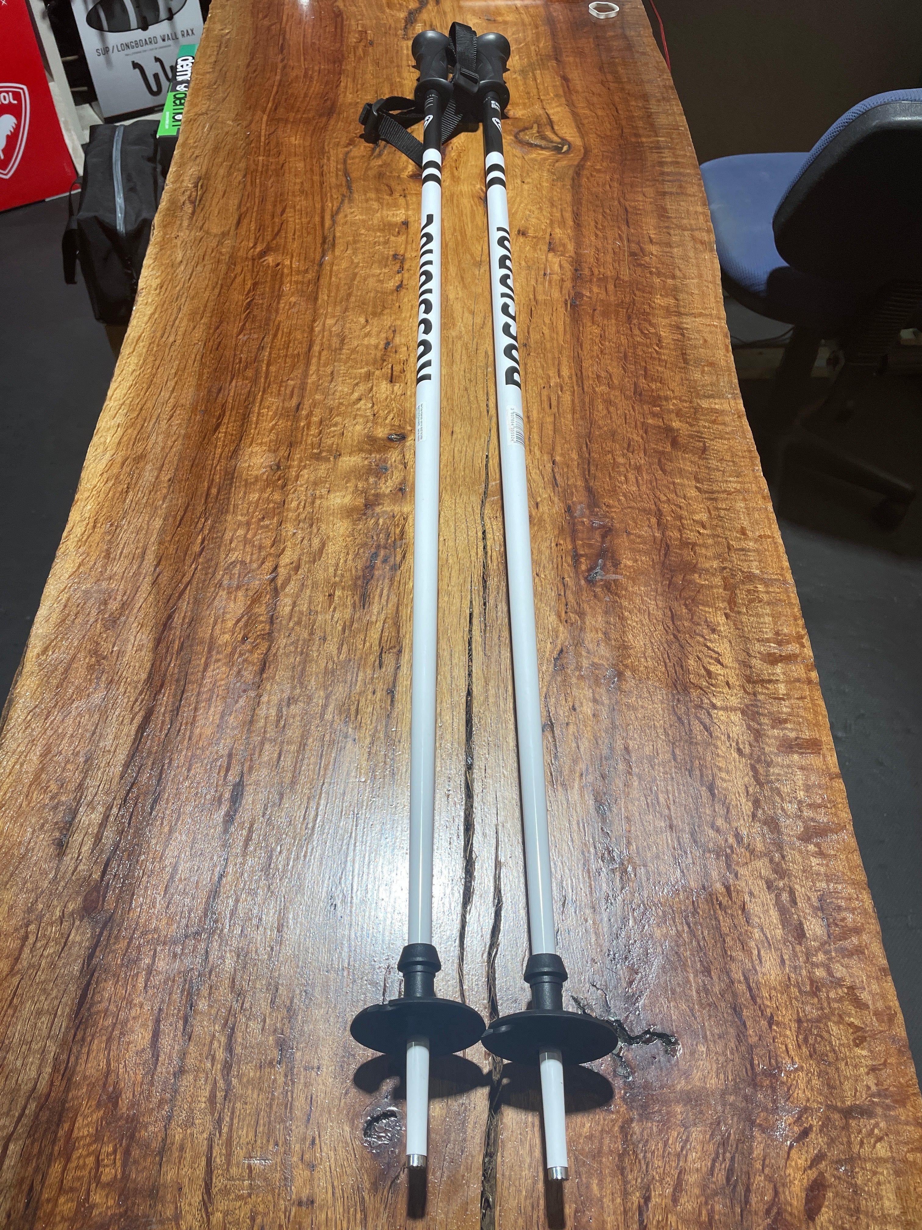 Ski Poles ROSSIGNOL White & Black